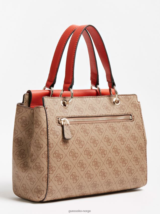 Guess valy 4g logo mini håndveske oransje oransje unisex F0LJ805646