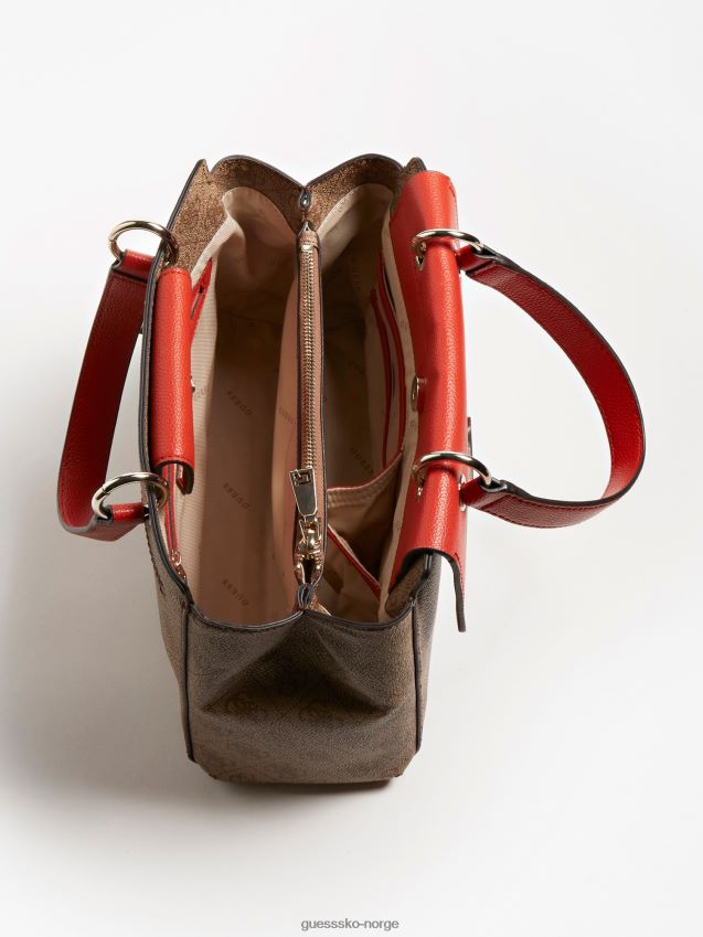 Guess valy 4g logo mini håndveske oransje oransje unisex F0LJ805646