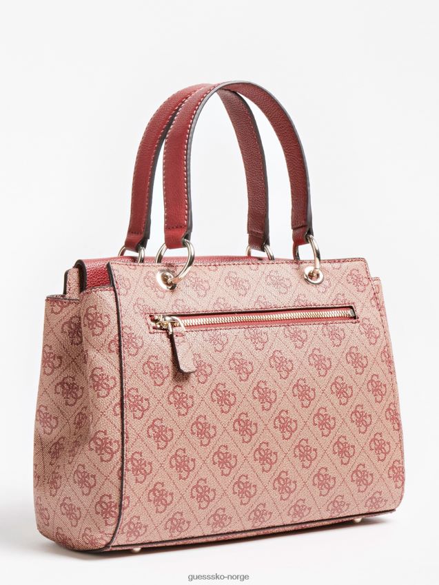 Guess valy 4g logo mini håndveske rød rød unisex F0LJ805691