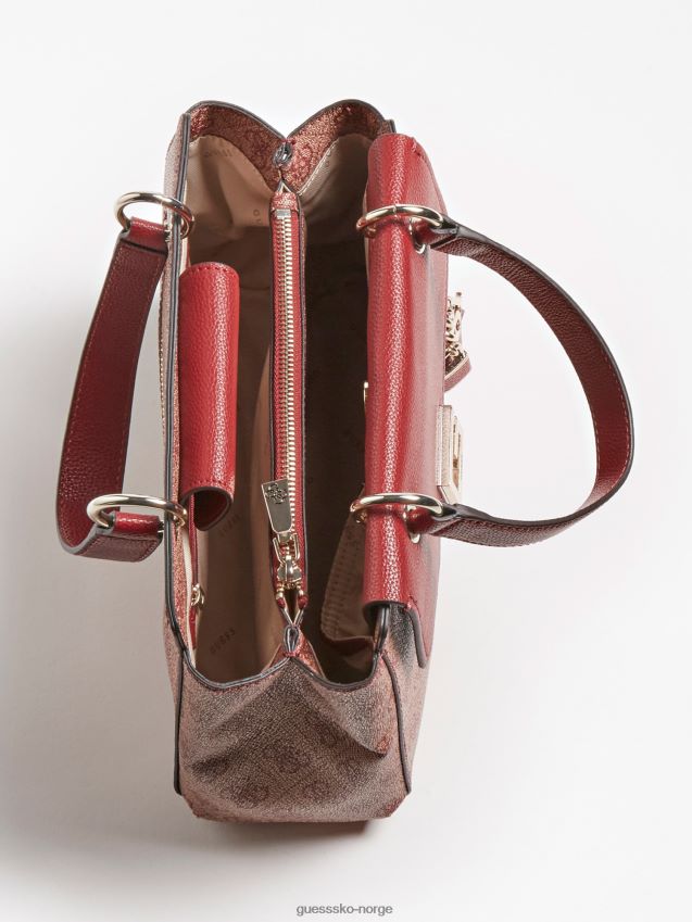 Guess valy 4g logo mini håndveske rød rød unisex F0LJ805691