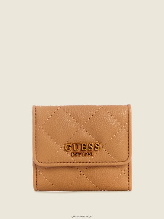 Guess beige overflow abey-kort og myntveske beige overløp unisex F0LJ8010198