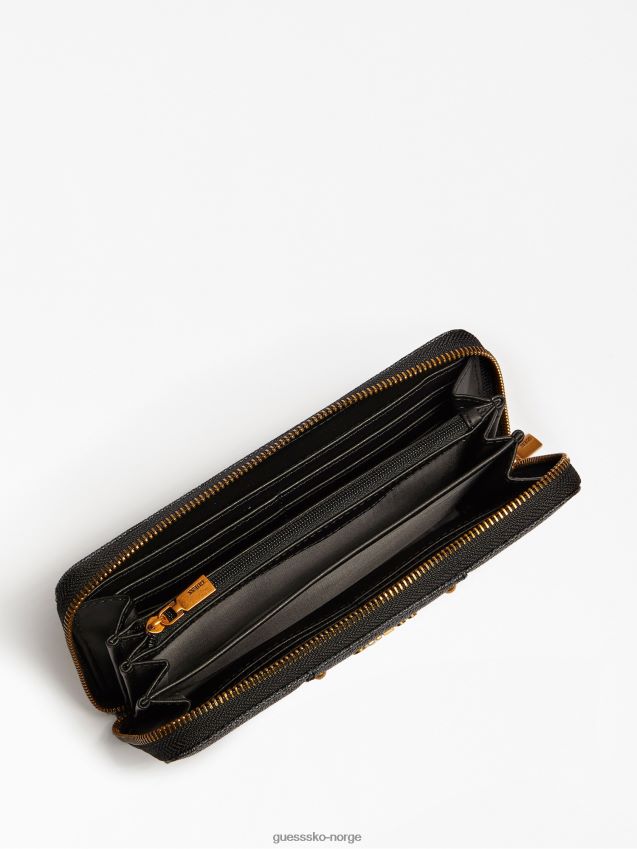 Guess grå eco brenton maxi lommebok grå unisex F0LJ804363