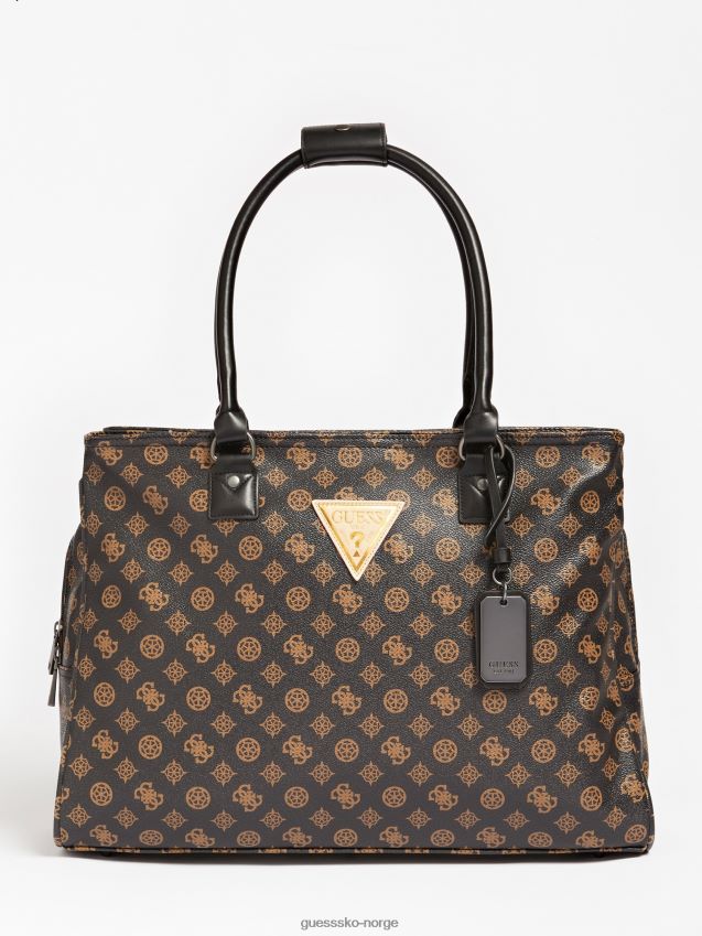 Guess brun villere shopper brun unisex F0LJ805467