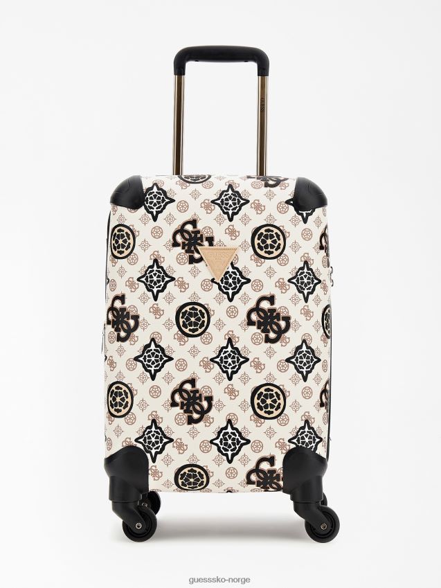 Guess house party 4g peony logo trolley cream krem unisex F0LJ805469