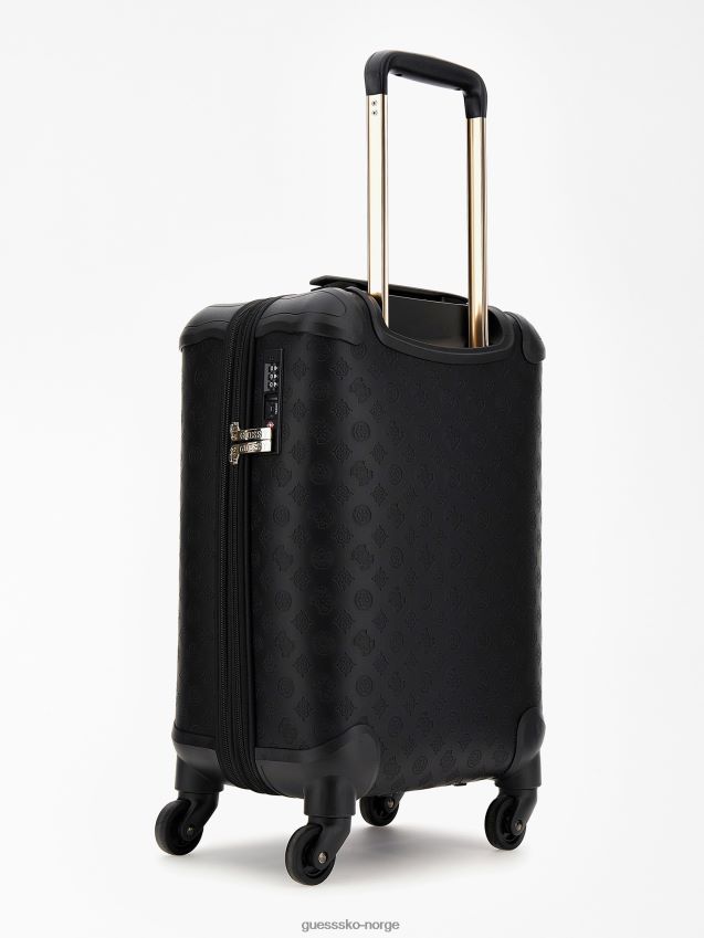 Guess svart viller vogn med preget logo svart unisex F0LJ805462