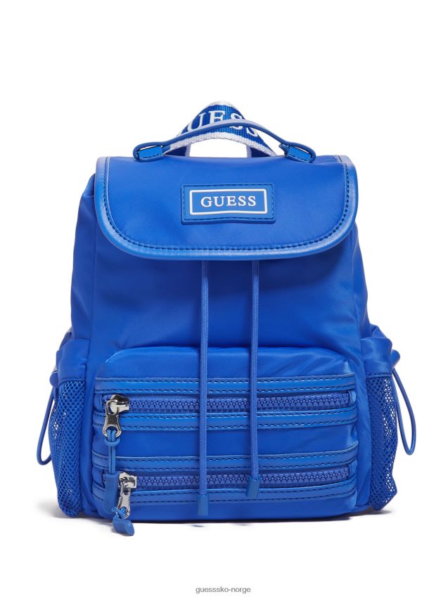 Guess blå kendra ryggsekk blå unisex F0LJ807706
