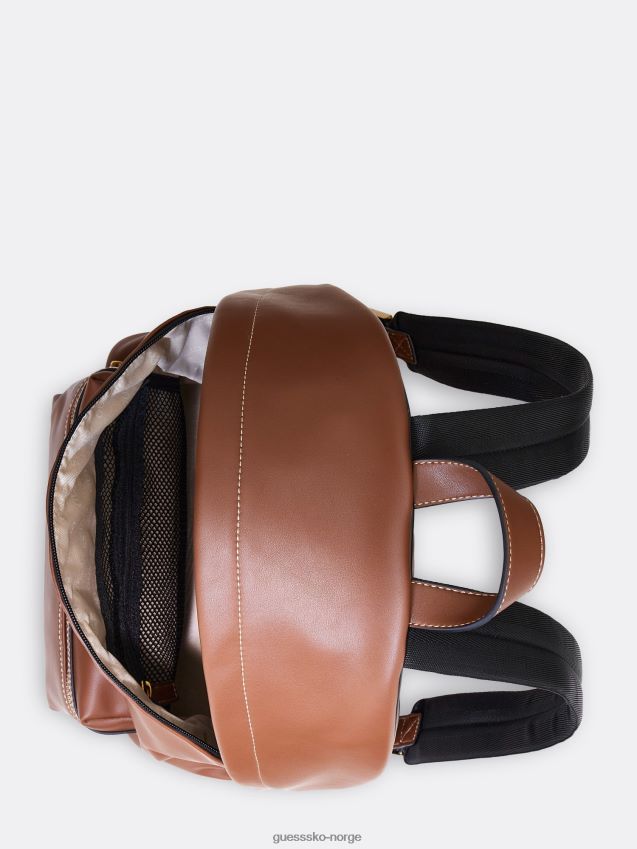 Guess brun scala ryggsekk foran brun unisex F0LJ80515