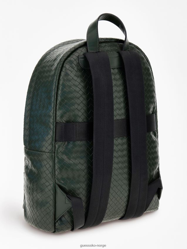 Guess calabria flettet ryggsekk grønn grønn unisex F0LJ80971