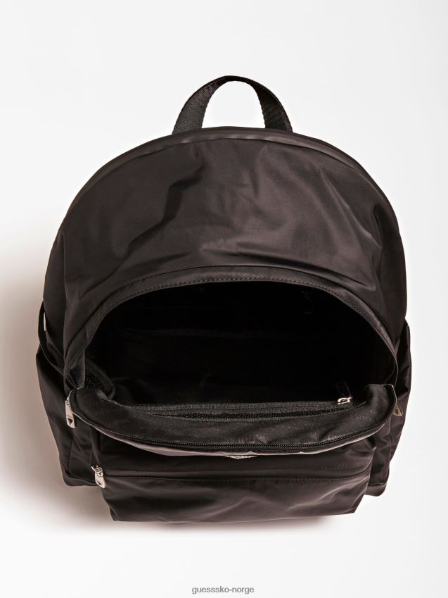 Guess certosa nylon smart ryggsekk svart svart unisex F0LJ80452