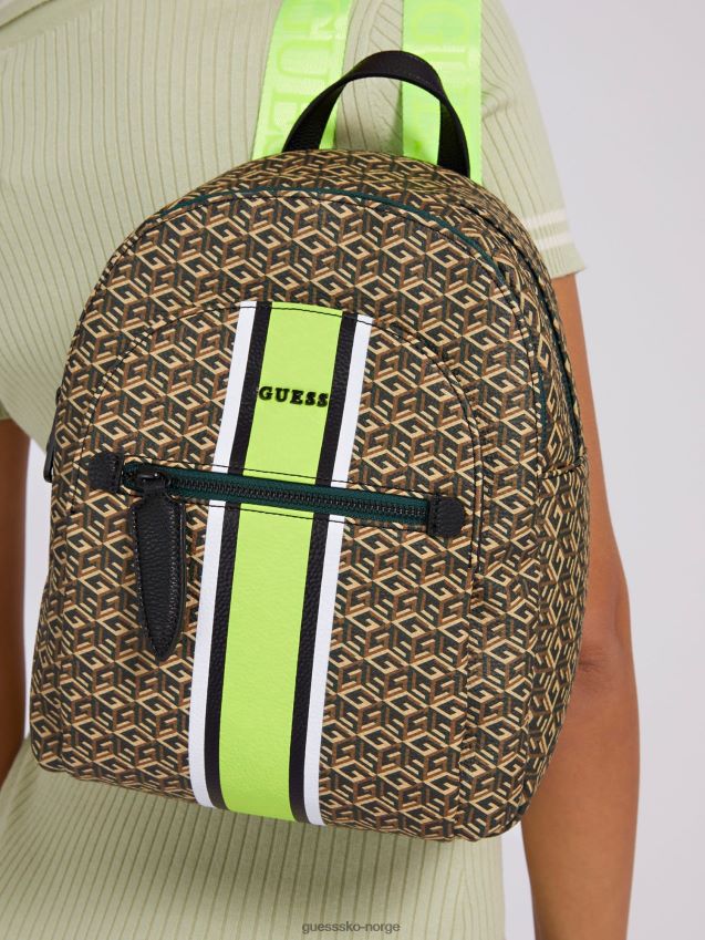 Guess grønn ederle ryggsekk grønn unisex F0LJ804983