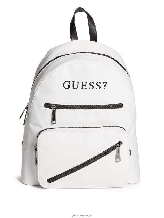 Guess hvit toby ryggsekk hvit unisex F0LJ808836