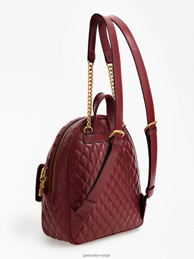 Guess maila vattert ryggsekk rød rød unisex F0LJ802825