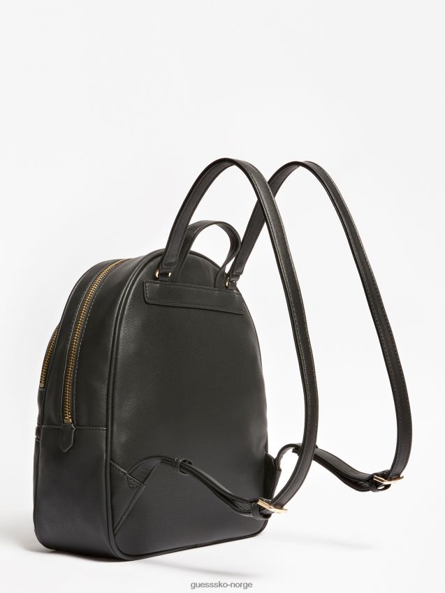 Guess manhattan logo trekant ryggsekk svart svart unisex F0LJ805167