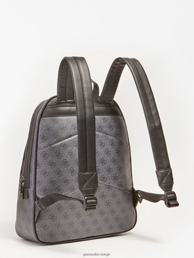 Guess svart vezzola 4g logo ryggsekk svart unisex F0LJ801414