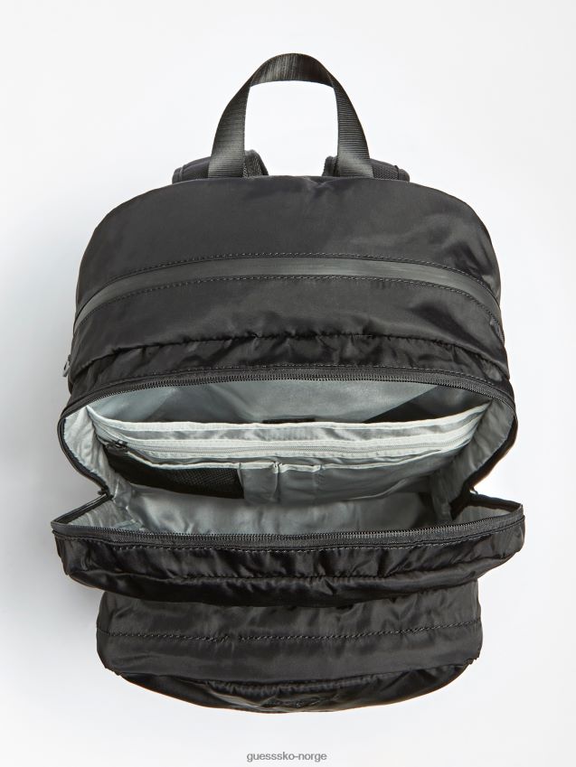 Guess tech essential ryggsekk frontlomme svart svart unisex F0LJ801493