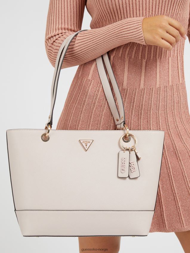 Guess alexie saffiano shopper rosa rosa unisex F0LJ805232