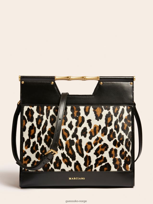 Guess animalier alia ekte skinn shopper dyrere unisex F0LJ805396