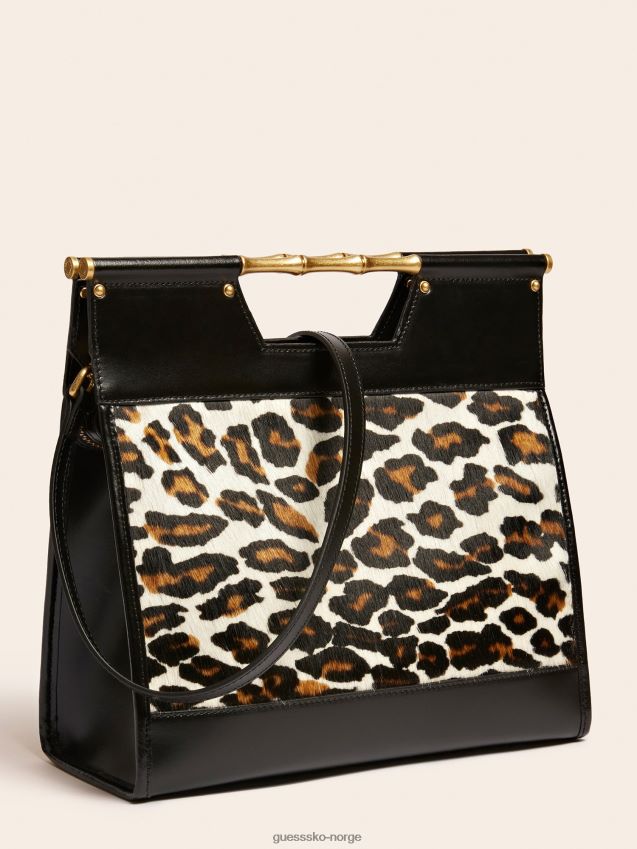 Guess animalier alia ekte skinn shopper dyrere unisex F0LJ805396