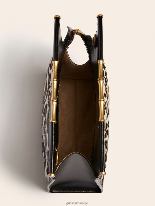 Guess animalier alia ekte skinn shopper dyrere unisex F0LJ805396