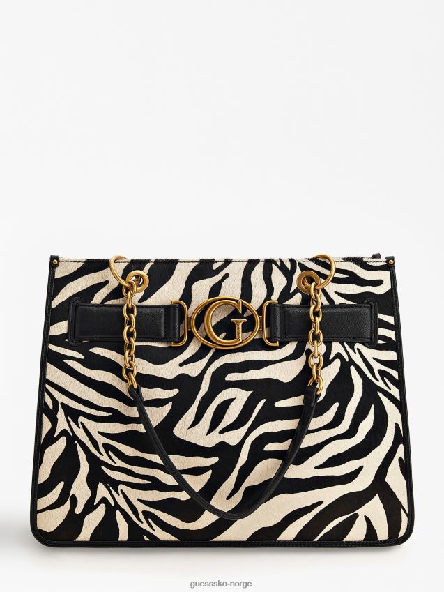 Guess animalier aviana ekte skinn shopper dyrere unisex F0LJ805070