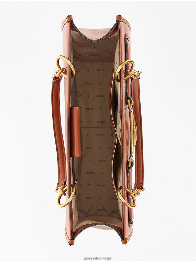 Guess brun aviana logo shopper brun unisex F0LJ805322