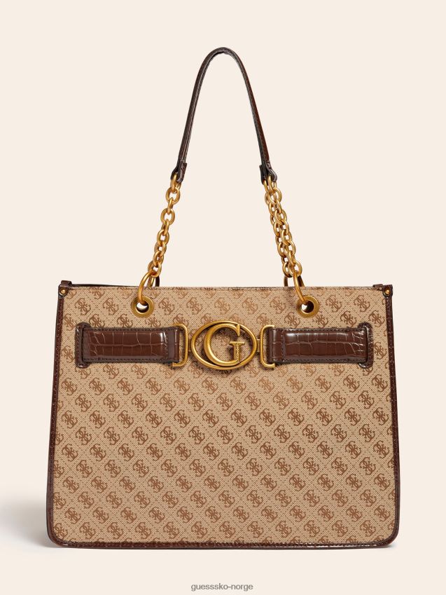 Guess brun aviana shopper brun unisex F0LJ805320