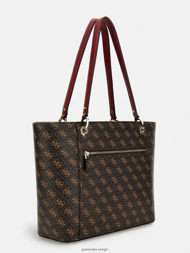 Guess brun noelle 4g ​​logo shopper brun unisex F0LJ805450