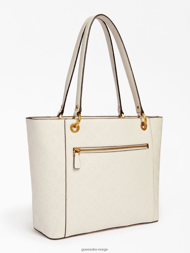 Guess cream noelle 4g ​​peony logo shopper krem unisex F0LJ803612