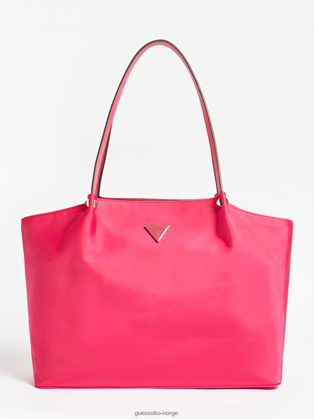 Guess fuchsia shopper liten bukt fuchsia unisex F0LJ805797