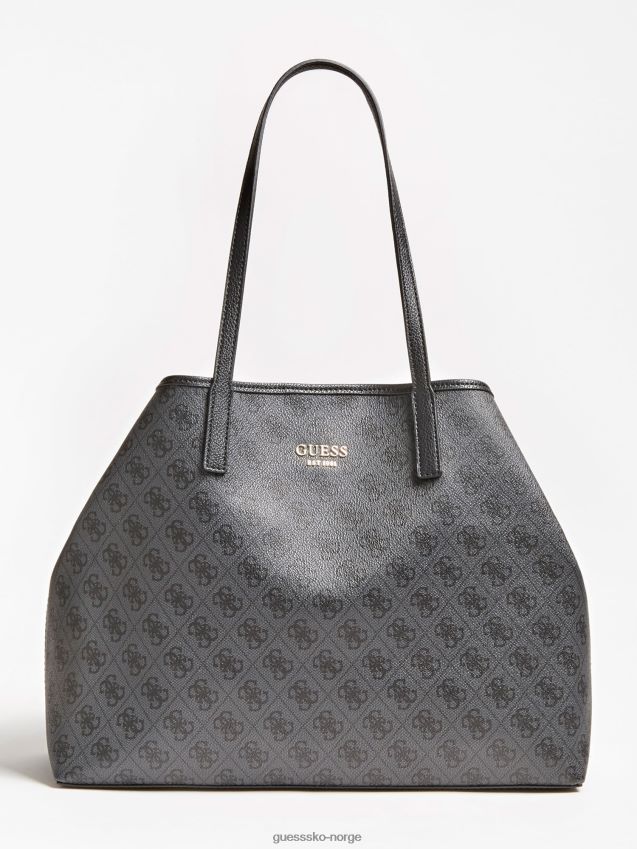 Guess grå multi vikky 4g logo maxi shopper grå multi unisex F0LJ805054