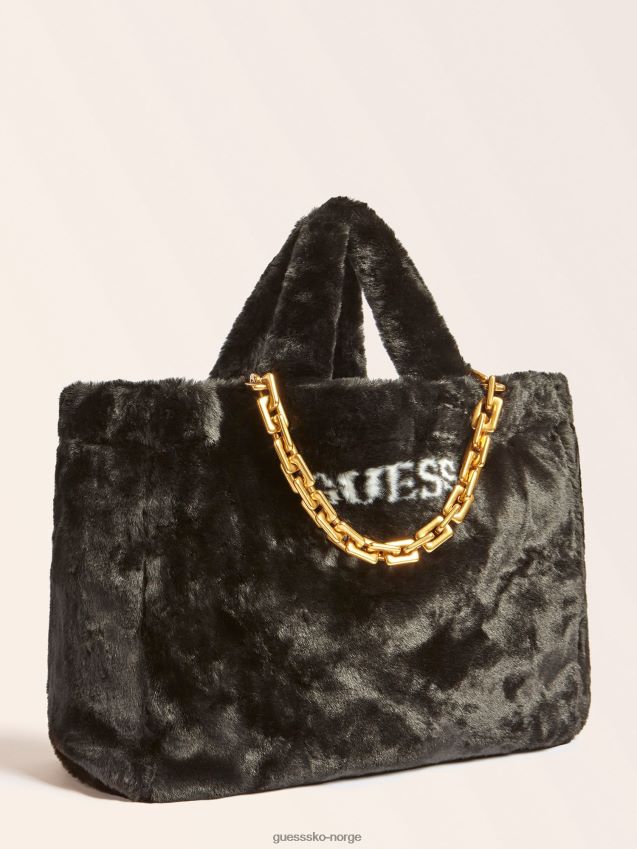 Guess helma fuskepels shopper svart svart unisex F0LJ805069