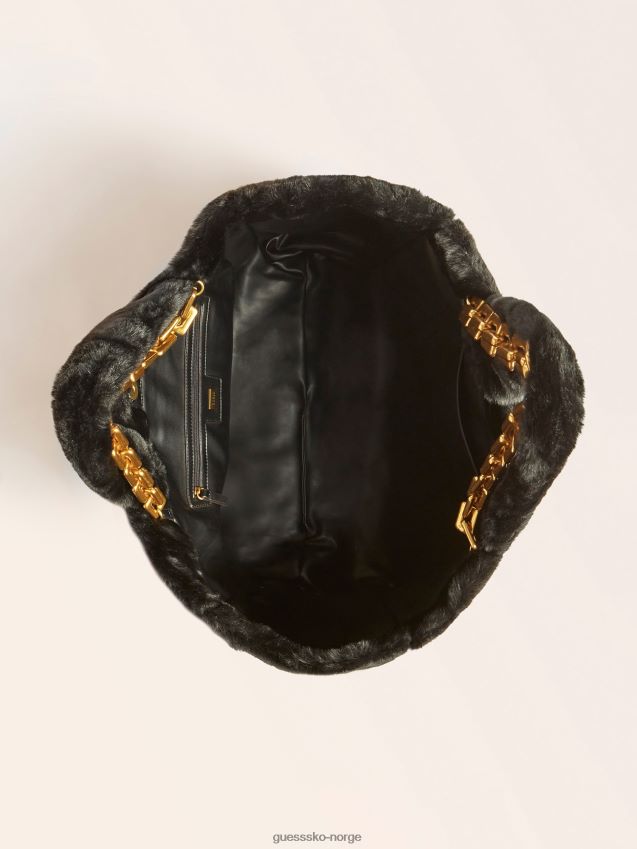 Guess helma fuskepels shopper svart svart unisex F0LJ805069