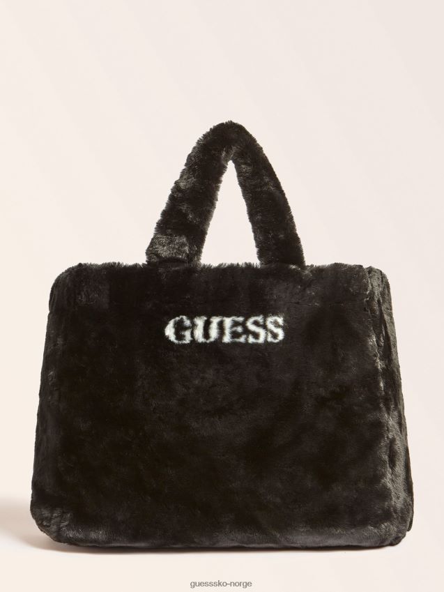 Guess helma fuskepels shopper svart svart unisex F0LJ805069