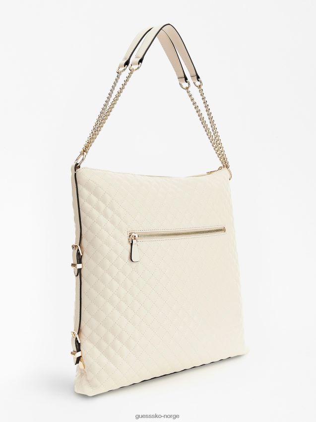 Guess hvit adam vattert shopper hvit unisex F0LJ805356