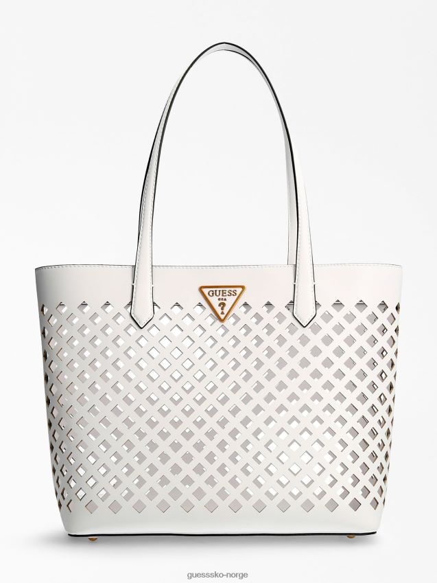 Guess hvit aqua shopper hvit unisex F0LJ803944