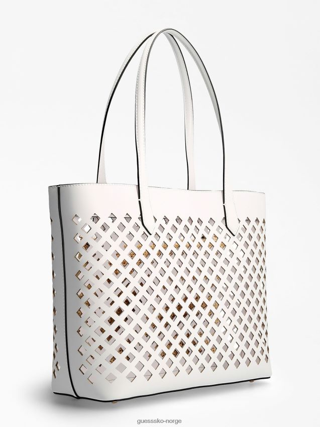 Guess hvit aqua shopper hvit unisex F0LJ803944