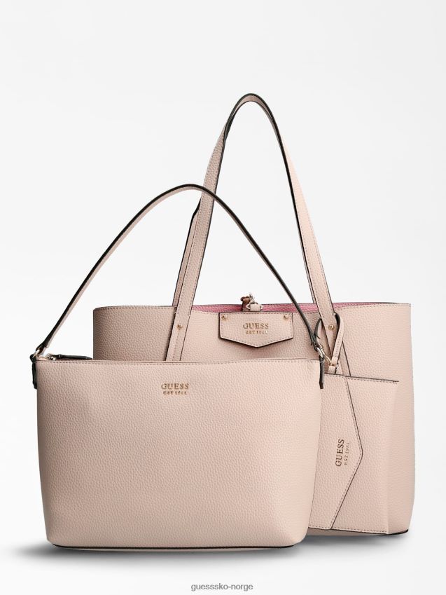 Guess lys rosa brenton shopper pochette lyserosa unisex F0LJ805006