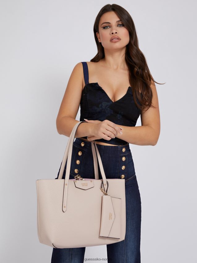 Guess lys rosa brenton shopper pochette lyserosa unisex F0LJ805006