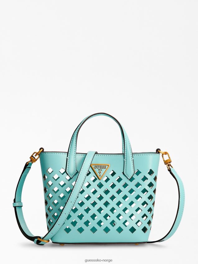 Guess lyseblå aqua mini shopper lyse blå unisex F0LJ803767