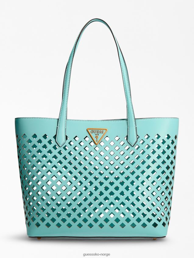 Guess lyseblå aqua shopper lyse blå unisex F0LJ804998