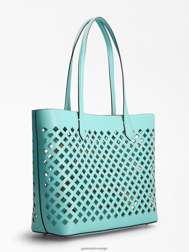 Guess lyseblå aqua shopper lyse blå unisex F0LJ804998