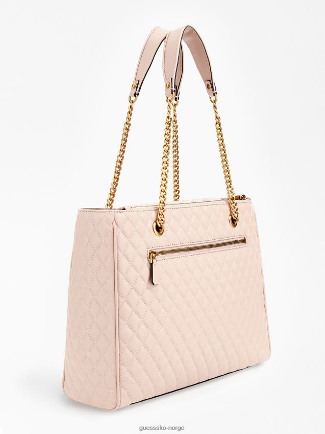 Guess maila vattert shopper beige beige unisex F0LJ802783