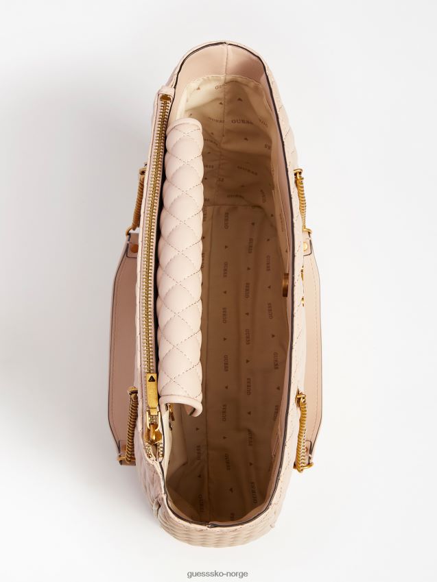 Guess maila vattert shopper beige beige unisex F0LJ802783