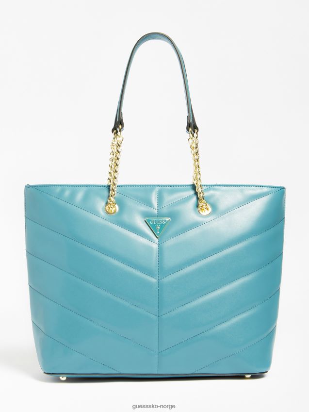 Guess natalie vattert shopper grønn grønn unisex F0LJ806142