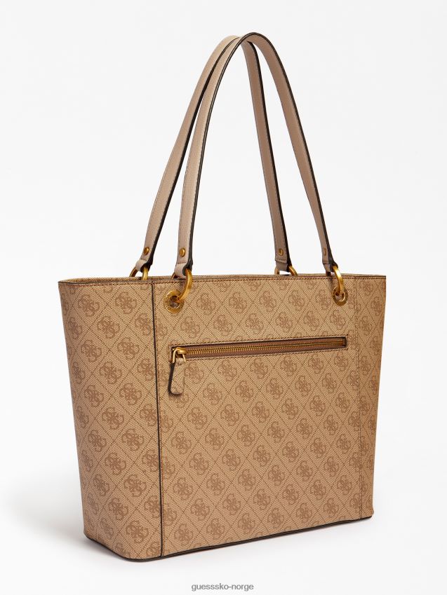 Guess noelle 4g ​​logo shopper brun brun unisex F0LJ805155
