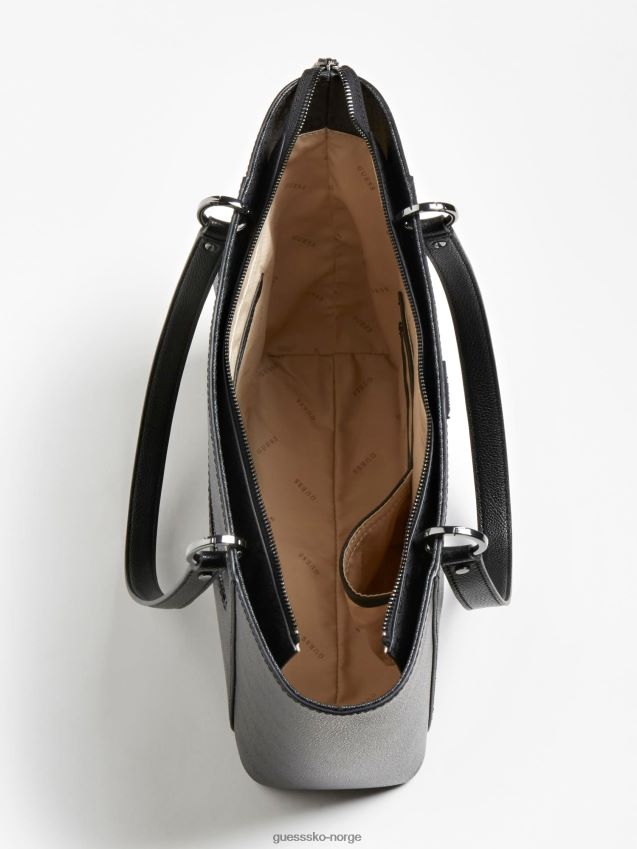 Guess noelle 4g ​​logo shopper grå multi grå multi unisex F0LJ805023