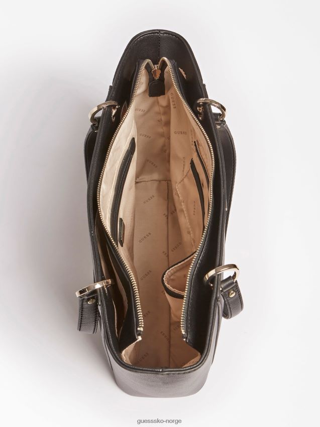 Guess noelle elite shopper svart svart unisex F0LJ805093