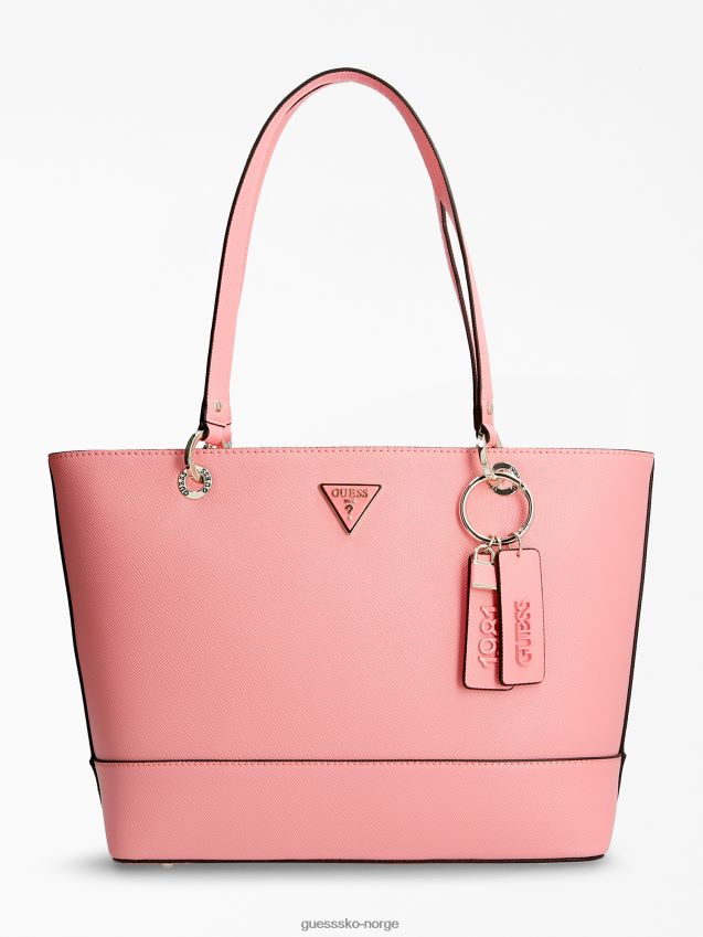 Guess noelle logo sjarm shopper rosa rosa unisex F0LJ805822