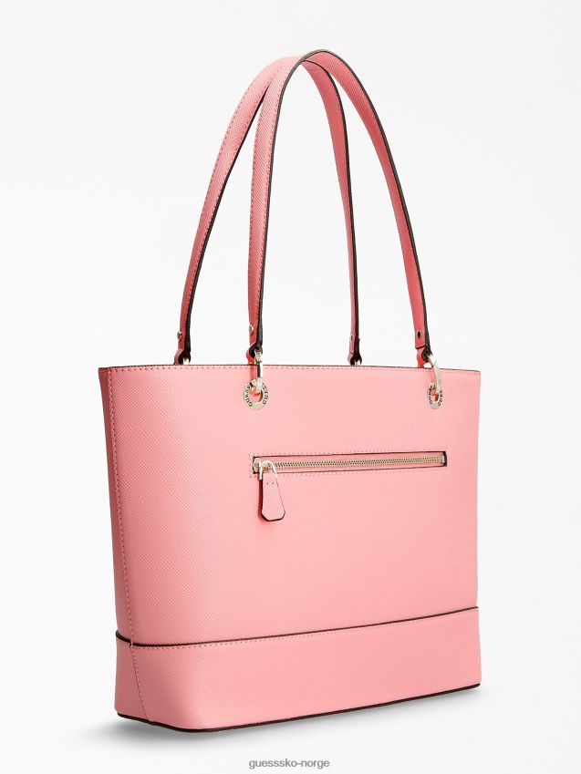 Guess noelle logo sjarm shopper rosa rosa unisex F0LJ805822