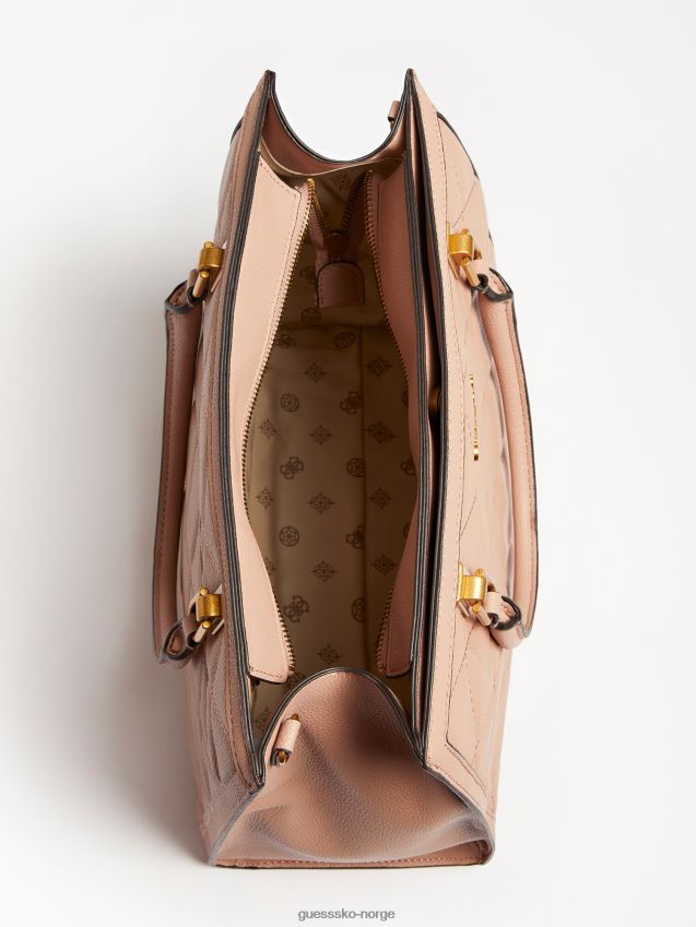 Guess rosa Abey vattert shopper rosa unisex F0LJ805001